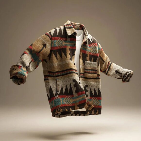 York Miller Marcus Wool Shirt/Jacket - Picture 2 of 6